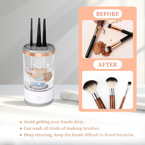 Multifunctional makeup brush cleaner electric cleaning