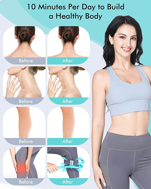 6-wheel cervical massager