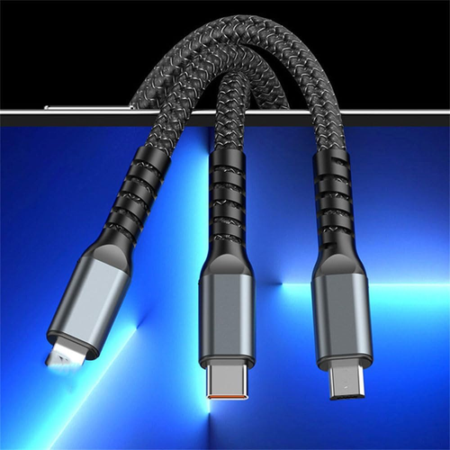Multi-function multi-head data cable