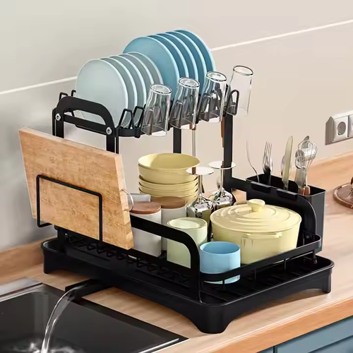 Bowl and kitchenware storage rack
