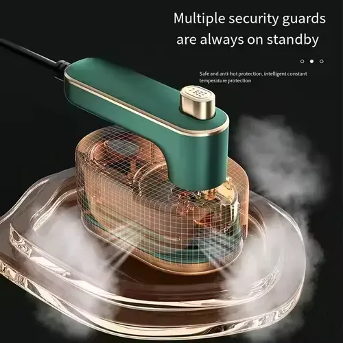 Multifunctional 2 in 1 mini handheld foldable vertical steam iron