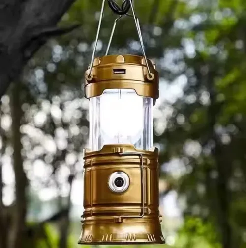 Netflix explosion models multi-functional simple solar charging super bright light-emitting diode portable camping light