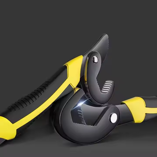 Open-end adjustable wrench