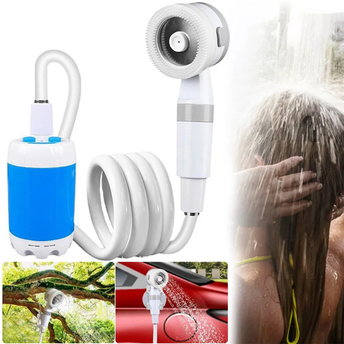 Carry-on outdoor bathing device