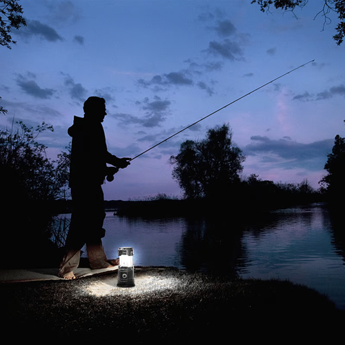 Versatile solar-powered camping lantern🔥