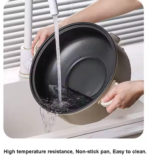 Multifunctional electric cooking pot (with steamer)