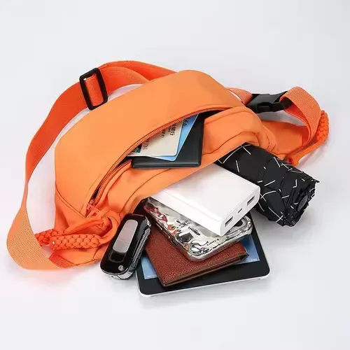 🚶‍♂️🏃‍♀️Waterproof Bag Men Women Lightweight Casual Sports Crossbody Waist Satchel Mobile Phone Pocket Students