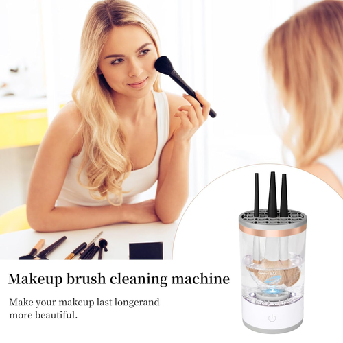 Multifunctional makeup brush cleaner electric cleaning