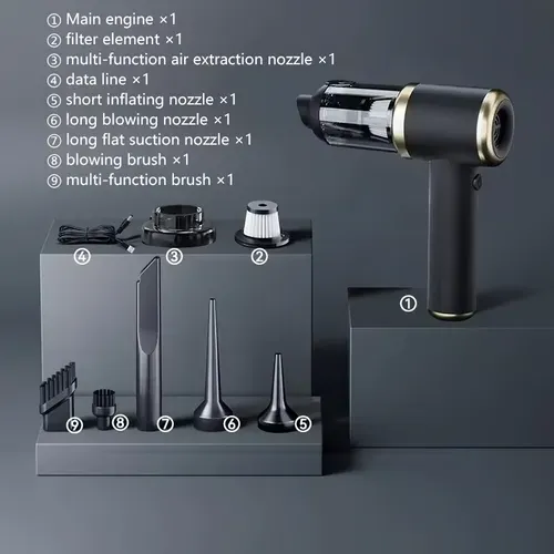 Portable Air Duster Wireless Vacuum Cleaner