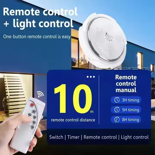 Solar Remote Control Pendant Light Outdoor Waterproof