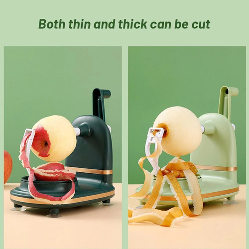 Home hand-cranked apple peeler