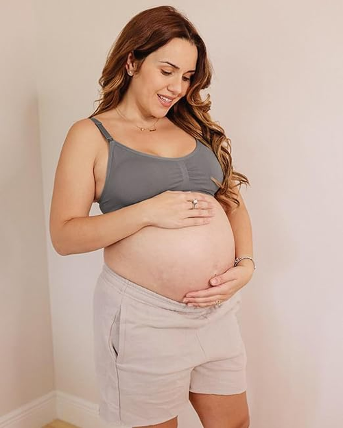 Pregnant women front opening large size nursing bra