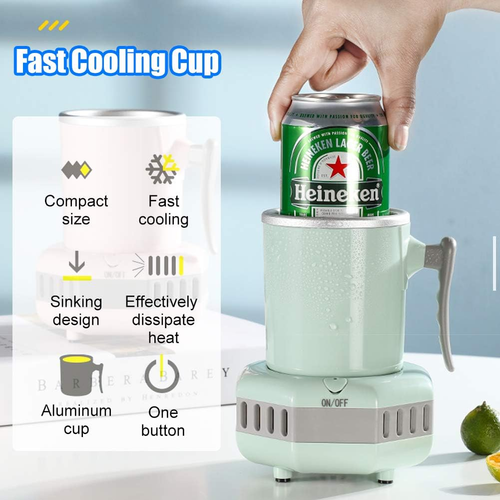 Refrigeration cup dormitory artifact water cup office portable cooling cup