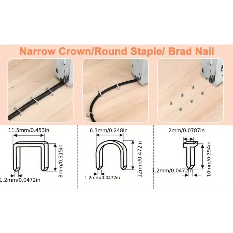 💯4 in 1 heavy-duty Stapler For Diy Home Decor Furniture Wood Frame Stapler, Multi-tool Hand Nail Gun Nail Gun Bandage Pliers🚀