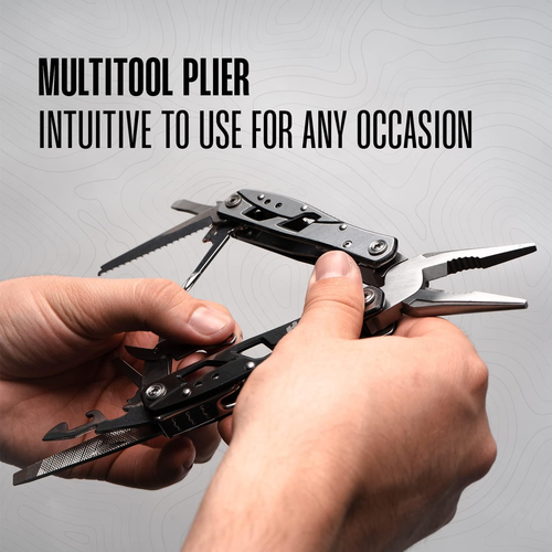 Multifunctional camping combination pliers