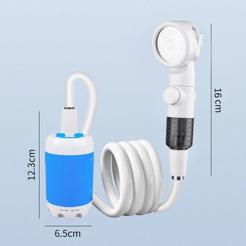Carry-on outdoor bathing device