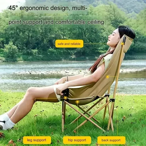 Portable camping fishing chair camping folding chair