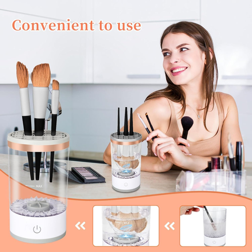 Multifunctional makeup brush cleaner electric cleaning