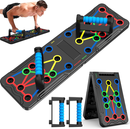 Multifunctional push-up training board chest muscle and abdominal muscle trainer