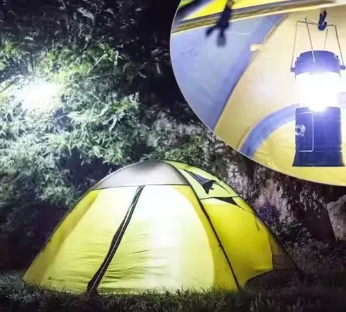 Netflix explosion models multi-functional simple solar charging super bright light-emitting diode portable camping light