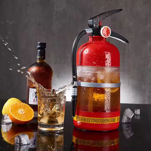 Fire Extinguisher Drink Dispenser