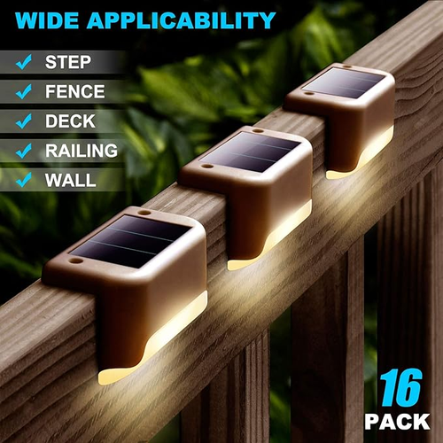 Solar Step Light Outdoor Garden Light