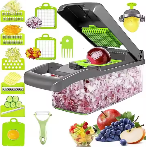 Multifunctional vegetable cutter (set of 14)