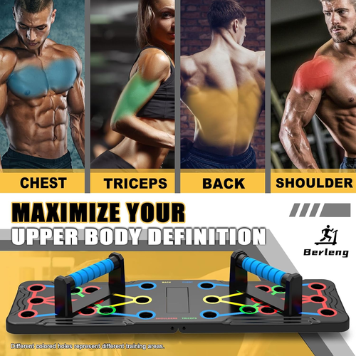 Multifunctional push-up training board chest muscle and abdominal muscle trainer