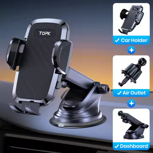 Car multi-function universal mobile phone holder
