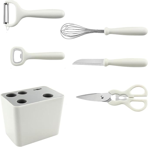 Multifunctional stainless steel peeler set kitchen 6-piece set