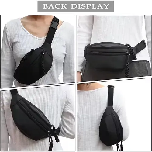 🚶‍♂️🏃‍♀️Waterproof Bag Men Women Lightweight Casual Sports Crossbody Waist Satchel Mobile Phone Pocket Students