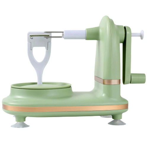 Home hand-cranked apple peeler
