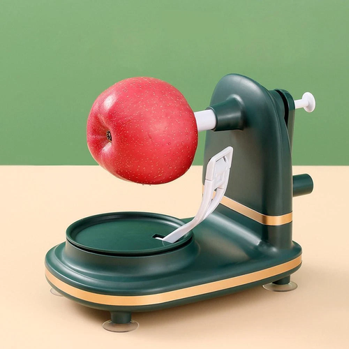 Home hand-cranked apple peeler
