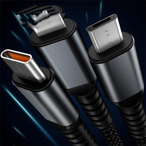 Multi-function multi-head data cable