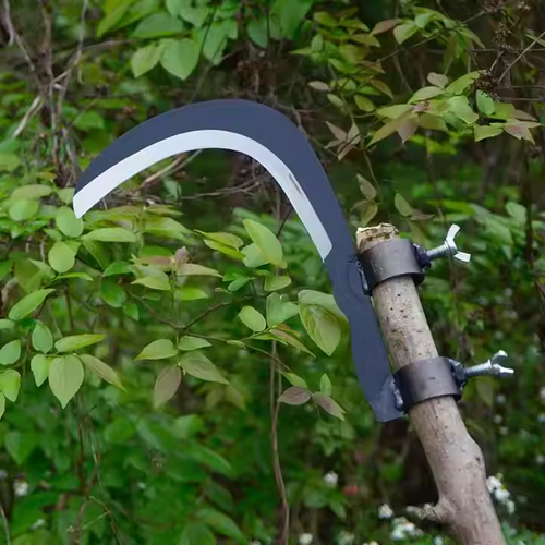 Agricultural high altitude long pole special agricultural sickle weeding tool