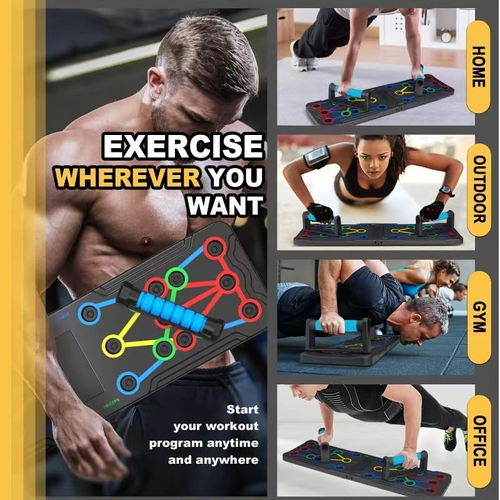 Multifunctional push-up training board chest muscle and abdominal muscle trainer