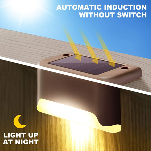 Solar Step Light Outdoor Garden Light