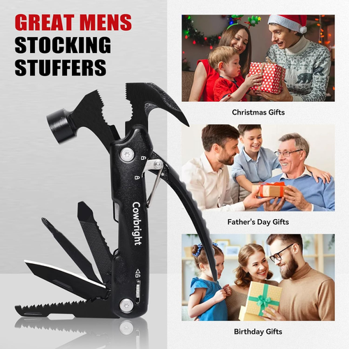 Multifunctional stainless steel camping combination hammer pliers