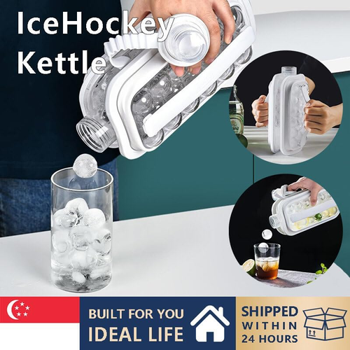 Portable ice cube pot, silicone ice cube mold
