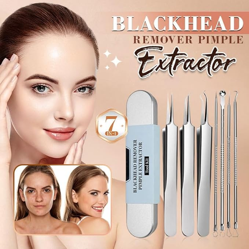 Cell clamp blackhead clamp acne needle set