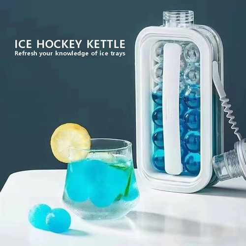 Portable ice cube pot, silicone ice cube mold