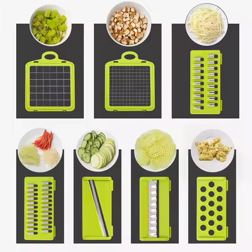 Multifunctional vegetable cutter (set of 14)