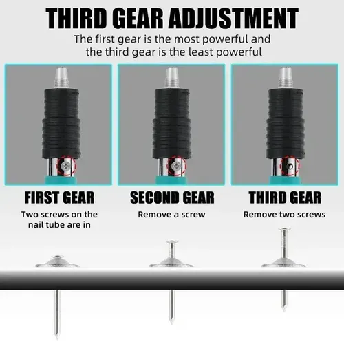 Cement wall nail wall fastening steel nail gun concrete nail gun mini portable steel nail gun