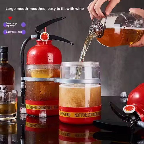 Fire Extinguisher Drink Dispenser