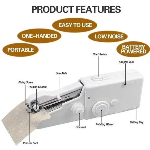 🔥Handheld mini electric sewing machine🔥Buy 1 get 1 free (2 pieces)🔥