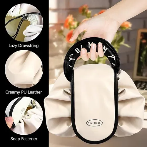 ✨waterproof drawstring large capacity travel cosmetic bag✨