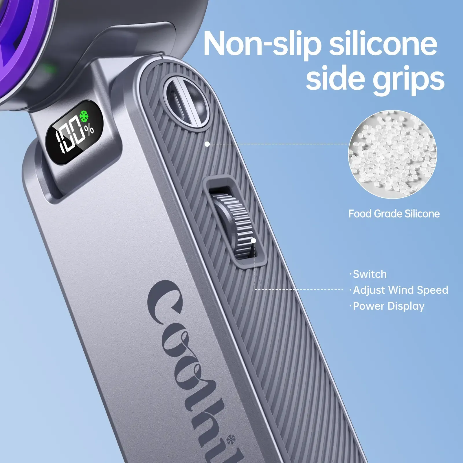 🧊 It's Like Putting ICE on Your Face – But Better! 199-Speed Frozen Breeze Fan