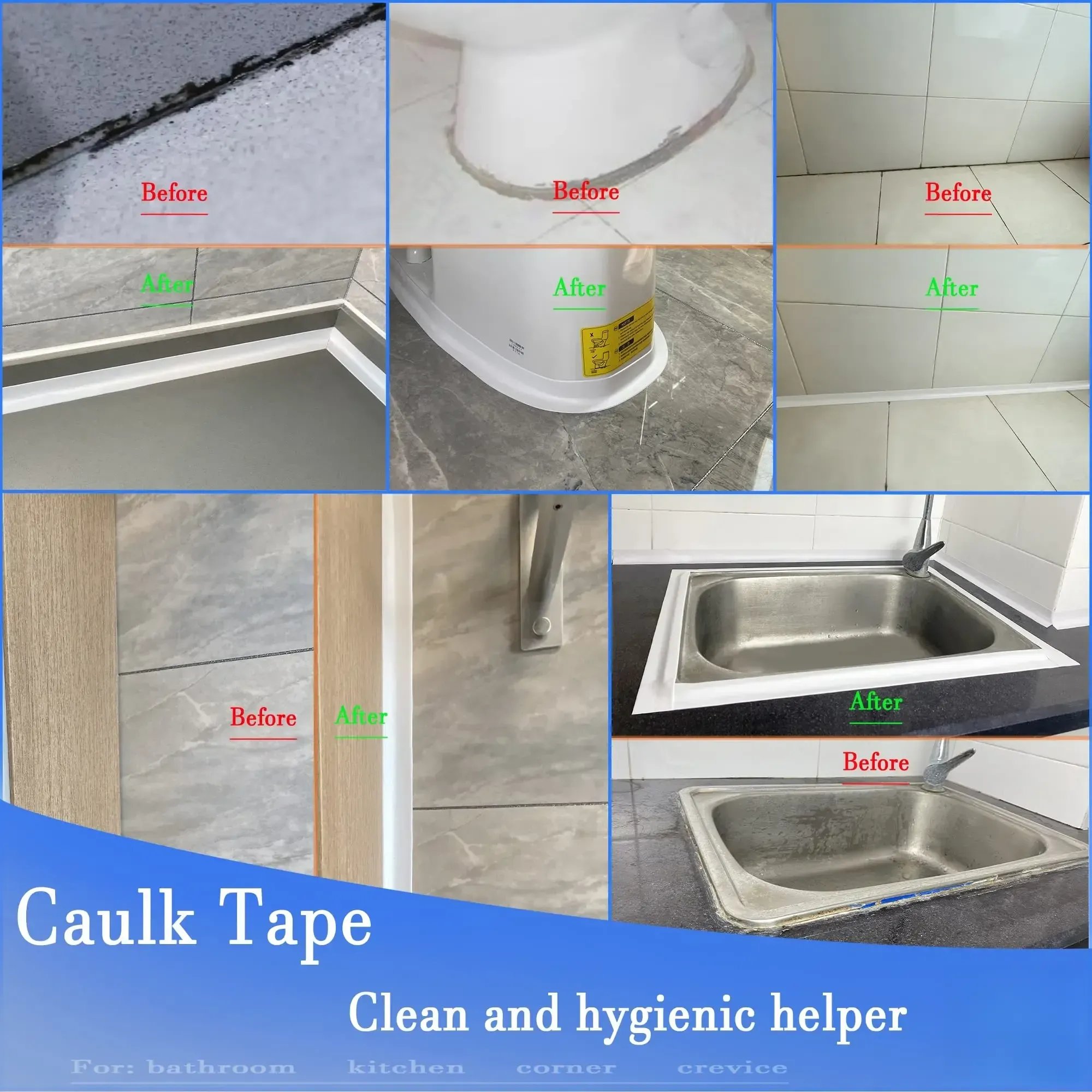 🏠 Give Your Kitchen & Bathroom a Leak-Proof Makeover in Minutes! 🛁