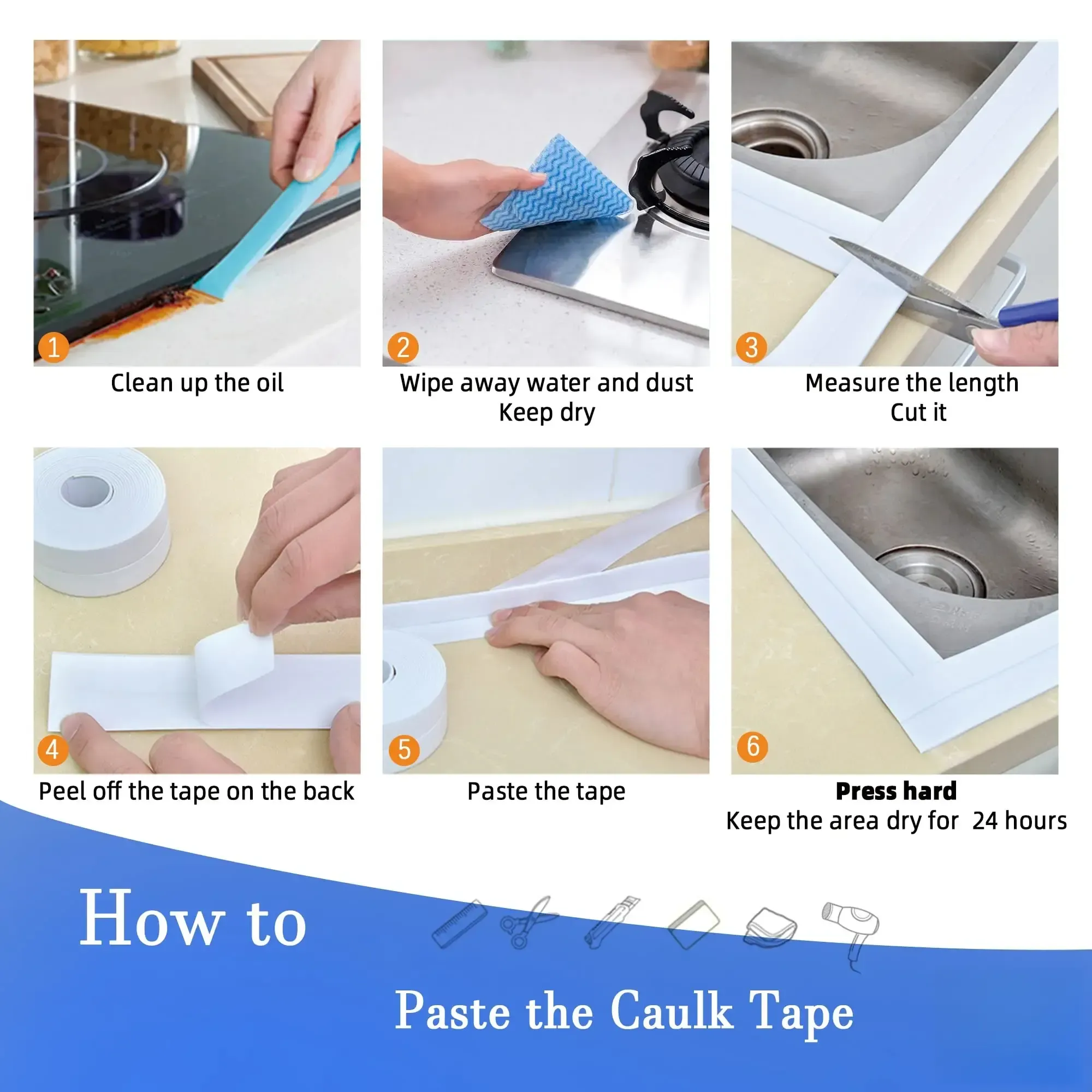 🏠 Give Your Kitchen & Bathroom a Leak-Proof Makeover in Minutes! 🛁