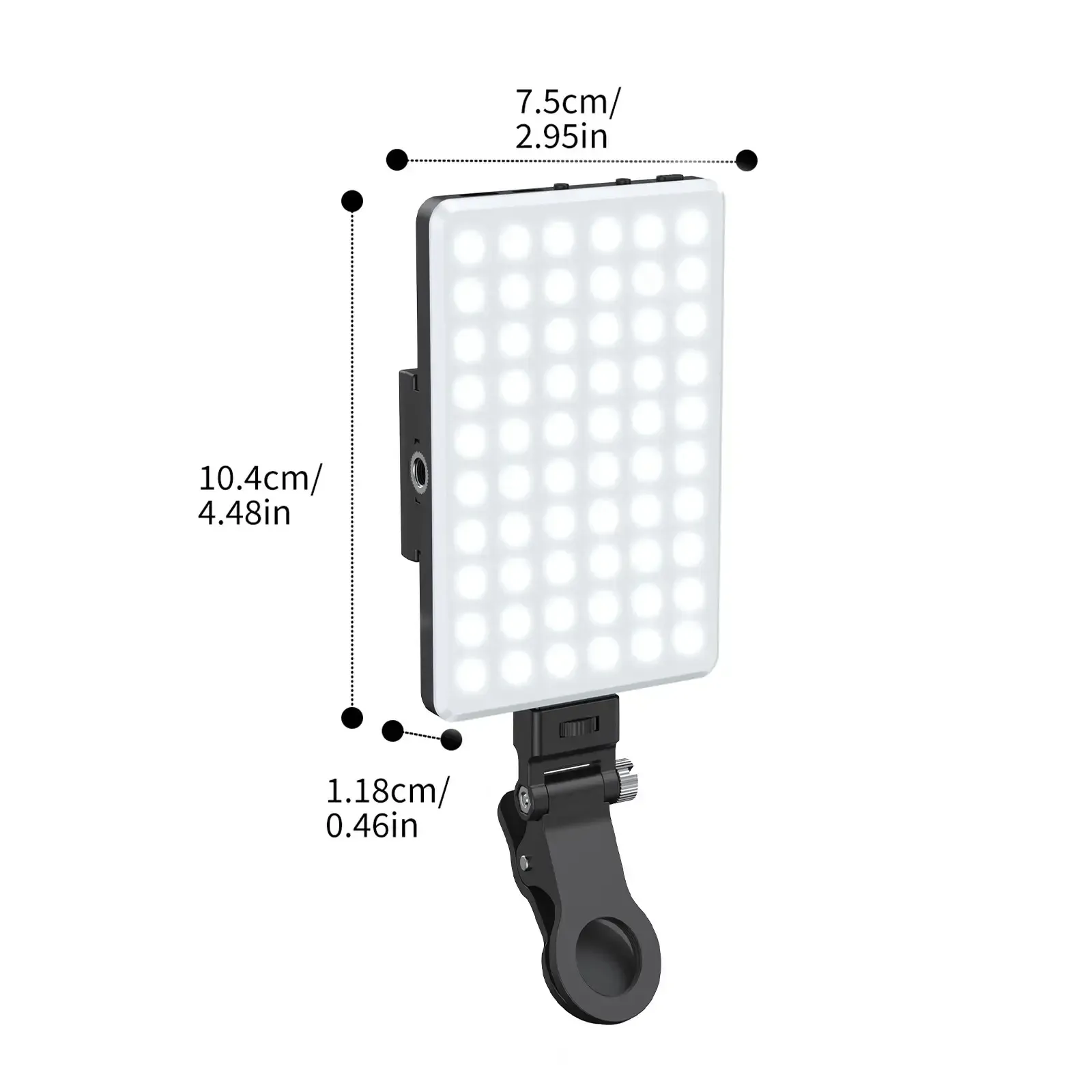 Bad Lighting? NEVER AGAIN! Clip-On LED Light for PERFECT Selfies!